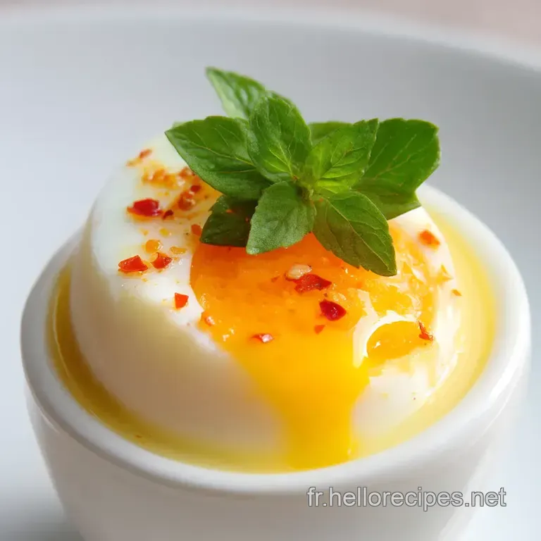 Oeufs à la Coque Parfaits: La Recette Bistro presentation