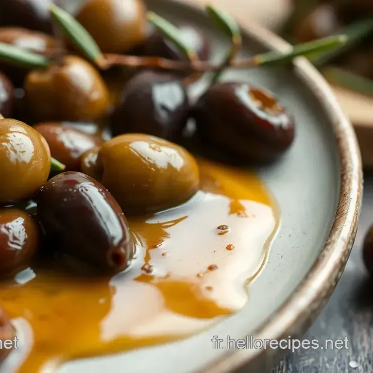 Olives Fraîches Maison: Une Saumure Inoubliable