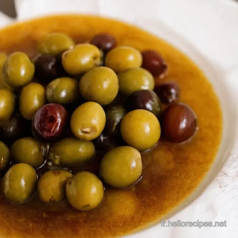 Olives Saumur&eacute;es &Agrave; La Proven&ccedil;ale presentation