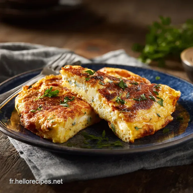 LOmelette Parfaite au Fromage de nos GrandsMères Le Secret dun Classique de Bistrot