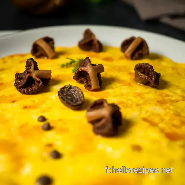 Omelette aux Girolles : Un Délice Forestier presentation