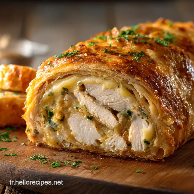 Pain Au Poulet Et Fromage : Notre Recette De Pain Farci Rustique Au Comt&eacute; Aop presentation