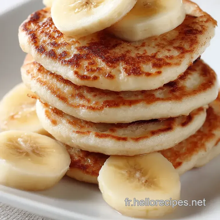 Pancakes Banane : La Recette Simple et Délicieuse presentation