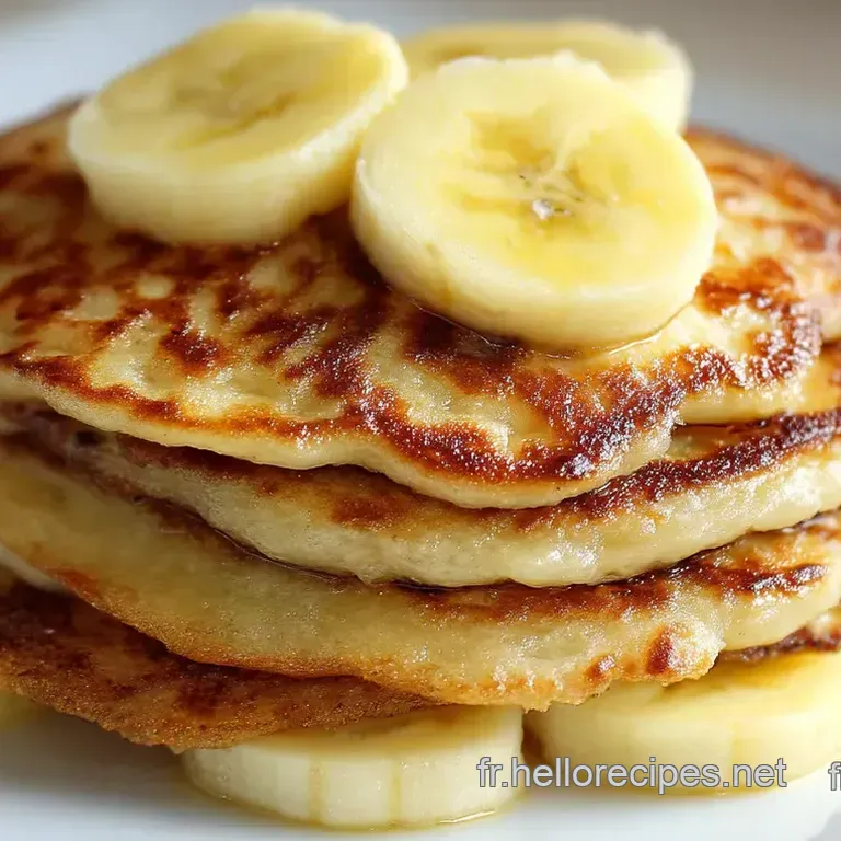 Recette Pancakes Banane Facile: Un Goût d' Enfance !