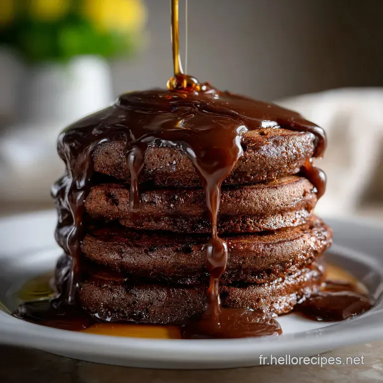 Chocolate Pancakes : La Recette Double Chocolat Zest&eacute;e