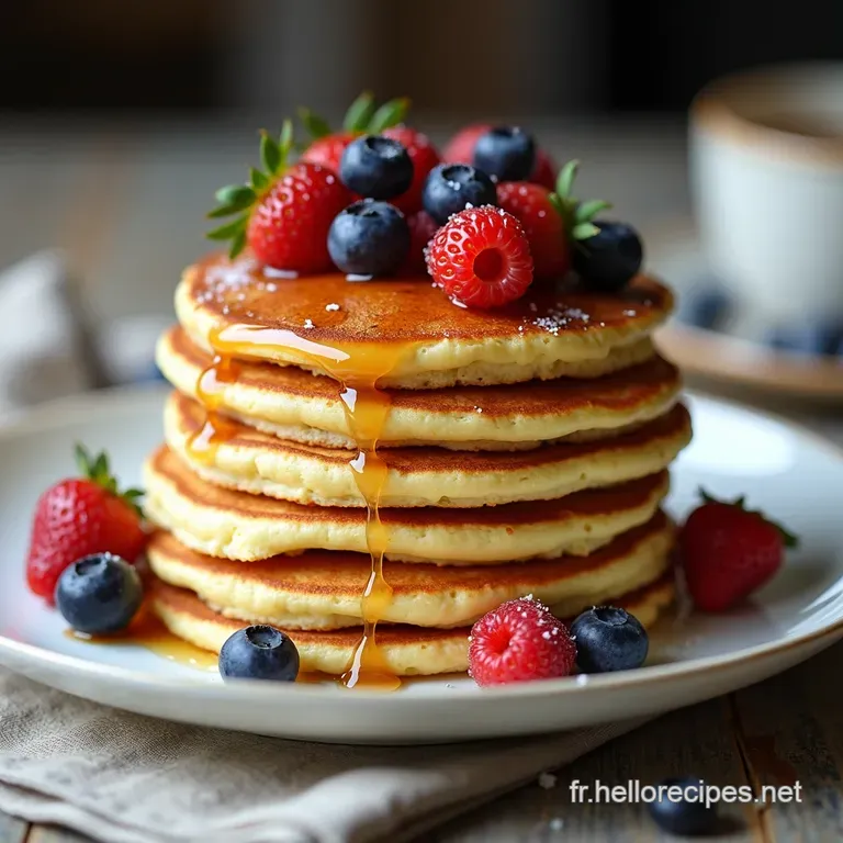 Les Coup de Fouet Pancakes Moelleux en Moins de 15 Minutes Chrono