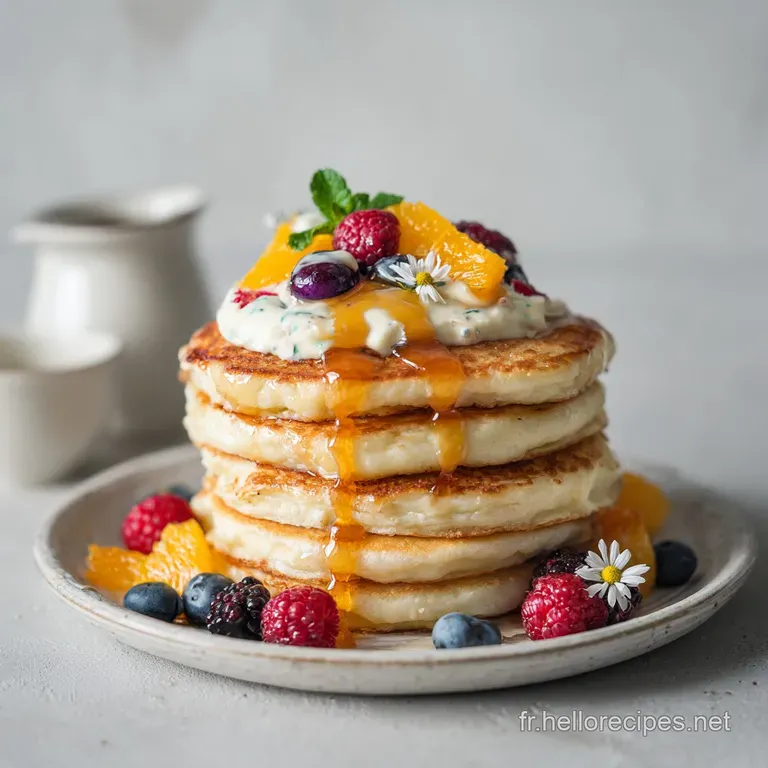 Pancakes Prot&eacute;in&eacute;s : Moelleux Facile &Eacute;quilibr&eacute; presentation