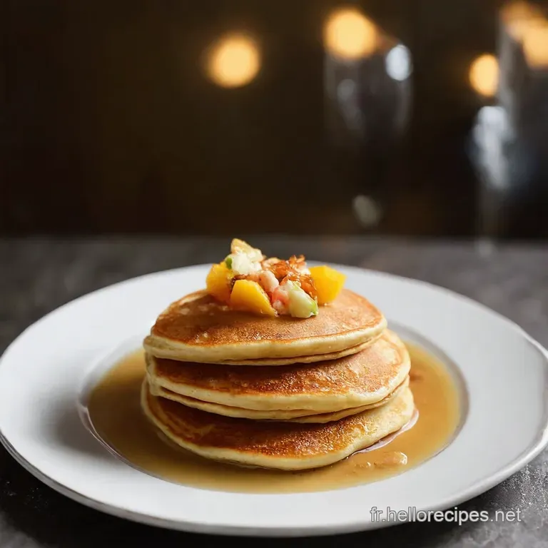 Pancakes Sals Corens aux Fruits de Mer
