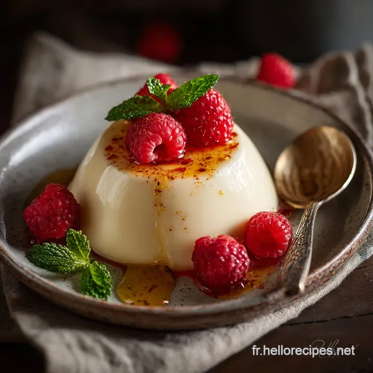 Panna Cotta cr&eacute;meuse : la recette facile pour un succ&egrave;s garanti