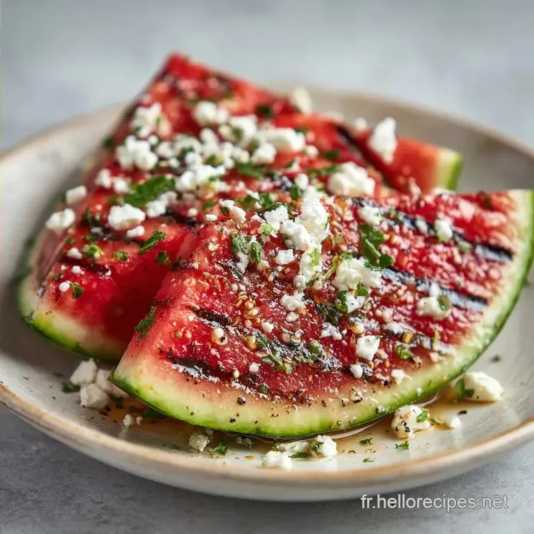 Past&egrave;que Grill&eacute;e au Barbecue : Fra&icirc;che et Caram&eacute;lis&eacute;e