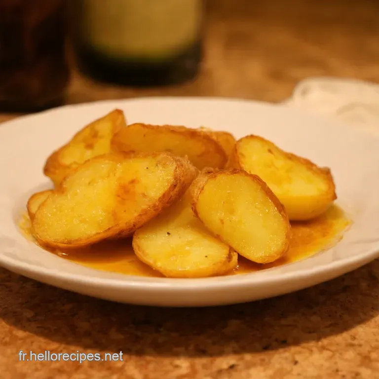 Patates Cras&eacute;es Croustillantes Aux Herbes De Provence presentation