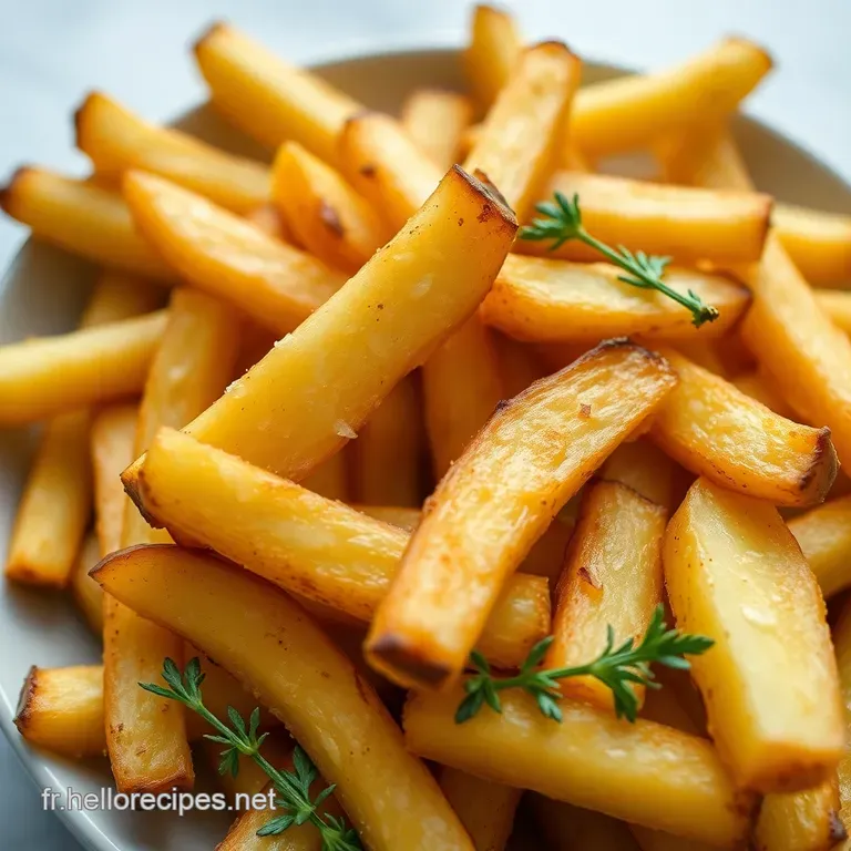 Patates Douces Frites Croustillantes à la Maison – L' Apéro Parfait! presentation