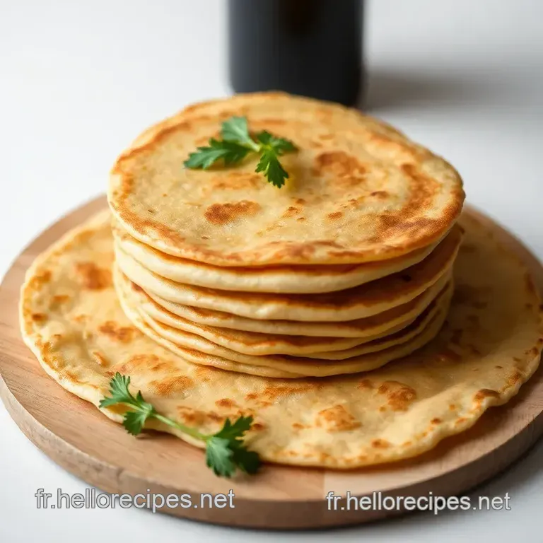 Pâte à Crêpe Salée presentation
