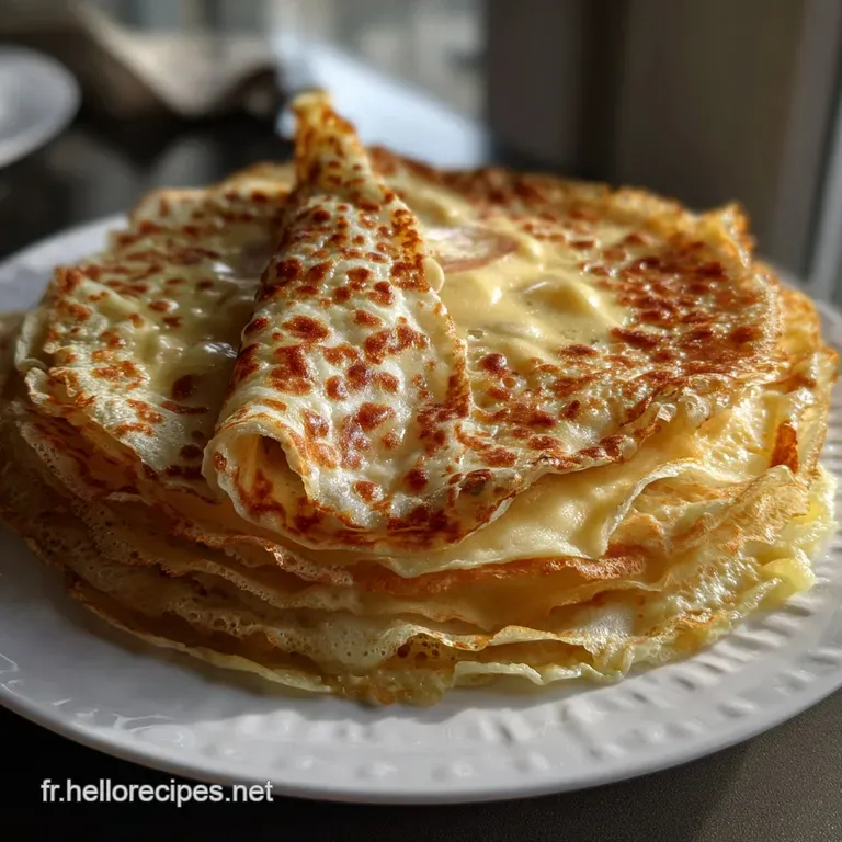 La Pate Crepes Facile Et Inratable : Souplesse Velout&eacute;e