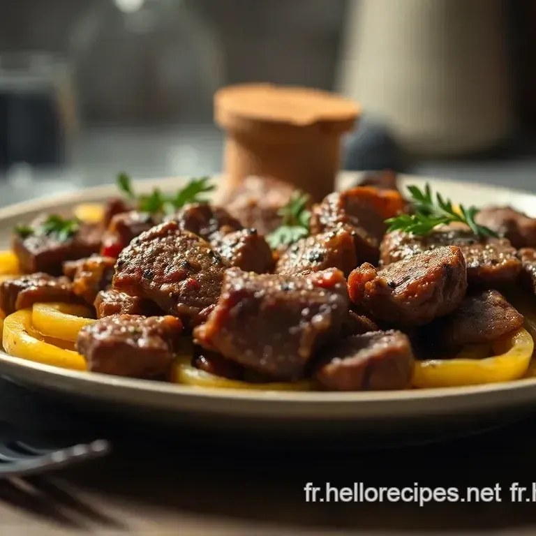 Délicieux pavé de rumsteak à la Parisienne : Recette Simple et Savoureuse