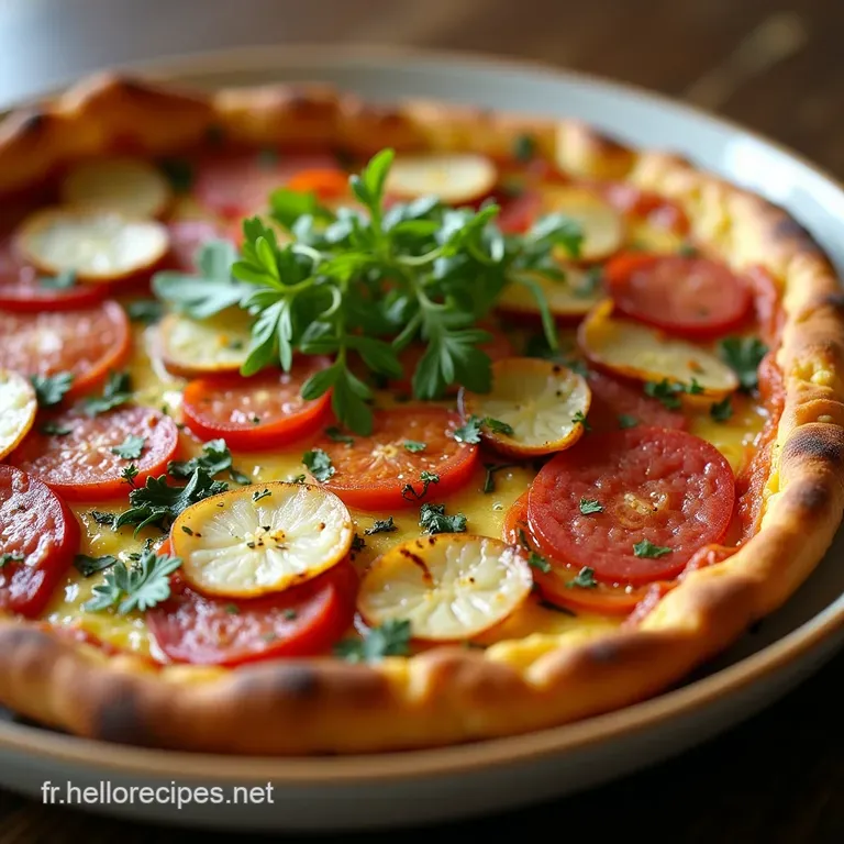 La Vraie Pissaladière Niçoise Oignons Confits Authentiques