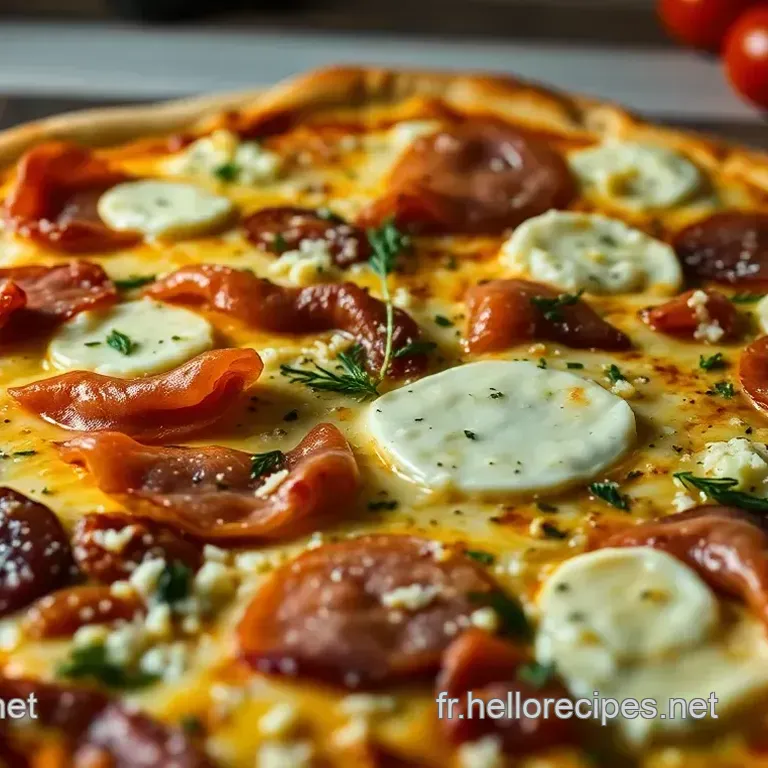 Ma pizza jambon fromage : Une recette facile et irrésistible à partager