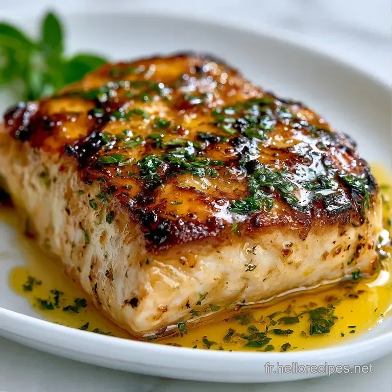 Filet de poisson dor&eacute; dispos&eacute; avec &eacute;l&eacute;gance, napp&eacute; d'huile d'olive brillante et entour&eacute; de l&eacute;gumes color&eacute;s frais.