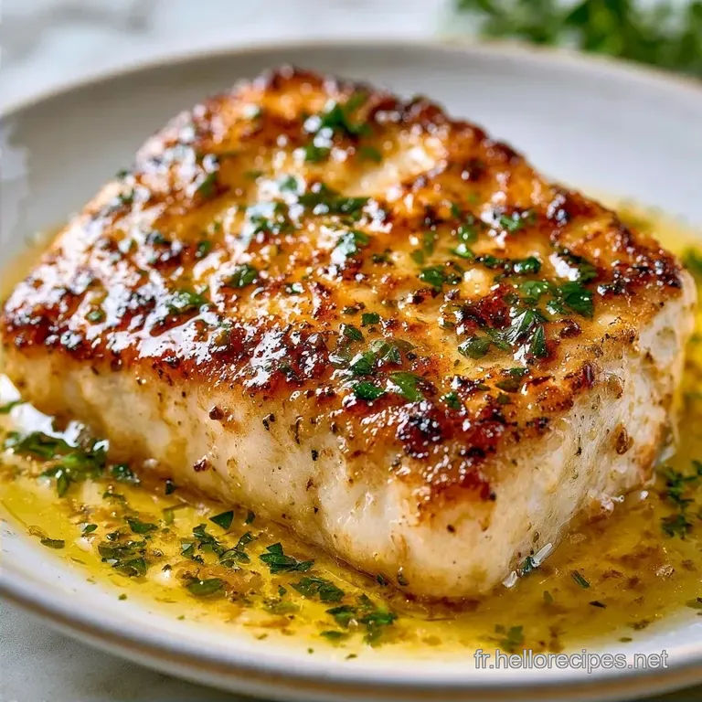 Poisson Grill&eacute; &agrave; la Cr&eacute;toise au Citron