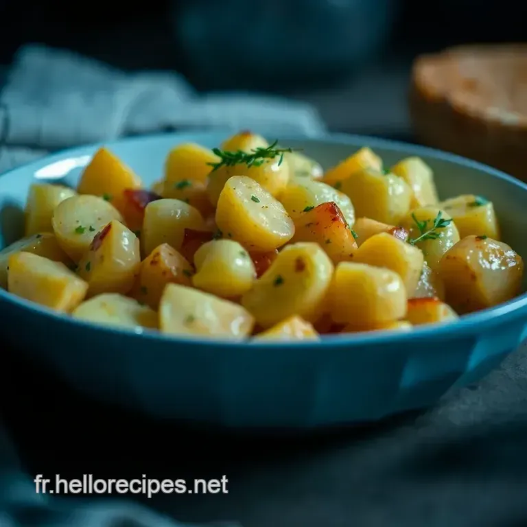 Pommes de Terre à la Sarladaise : La Délicatesse du Périgord presentation