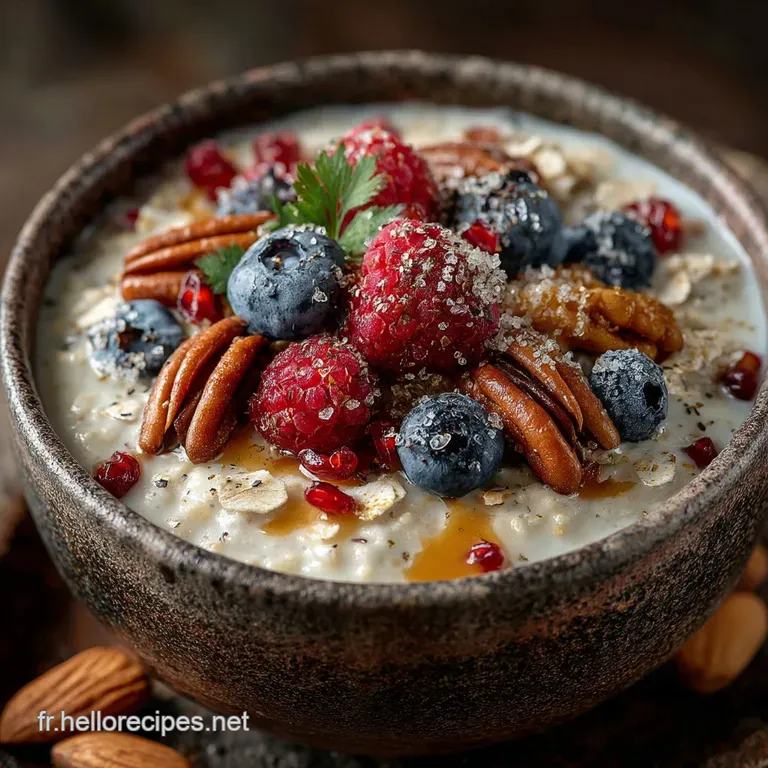 Le Porridge de GrandMère Réinventé Flocons dAvoine Crémeux et Gourmand