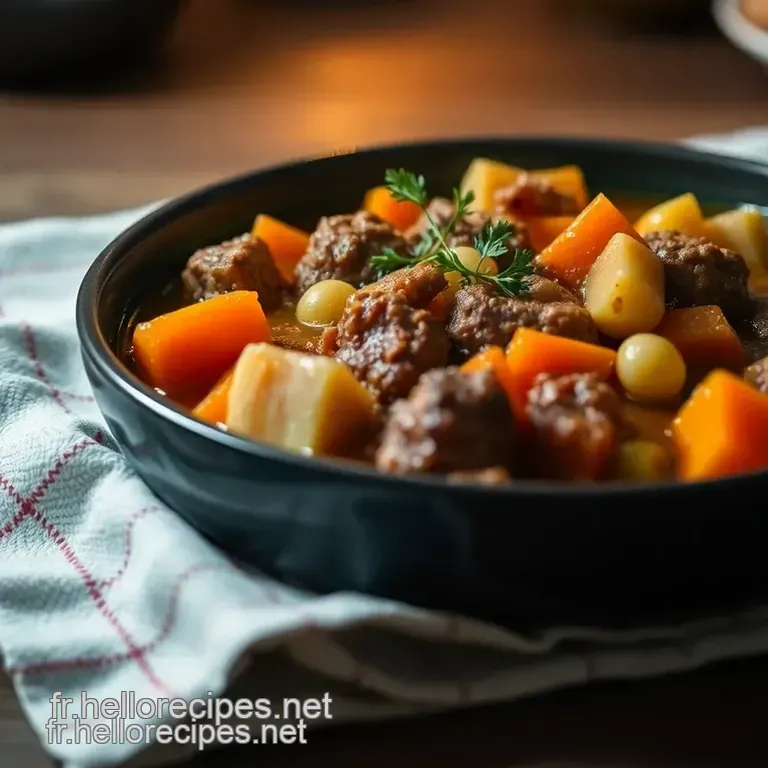 Pot-au-Feu de Grand-Mère : un classique réconfortant presentation