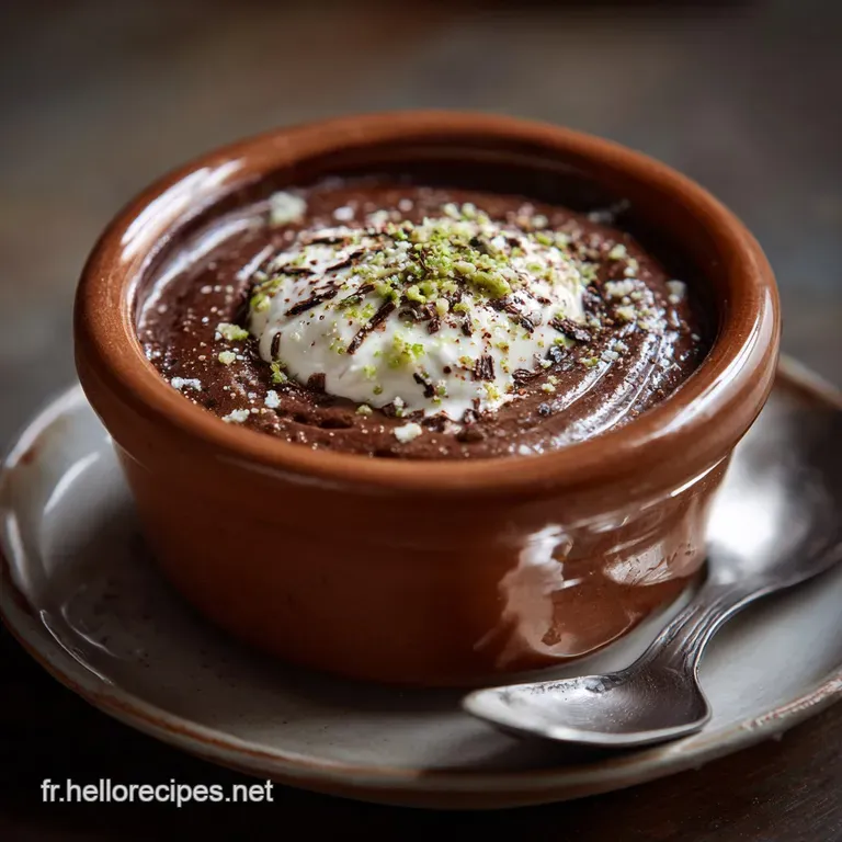 Pots de Crème Mascarpone au Chocolat Noir Intense lOnctuosité à lItalienne