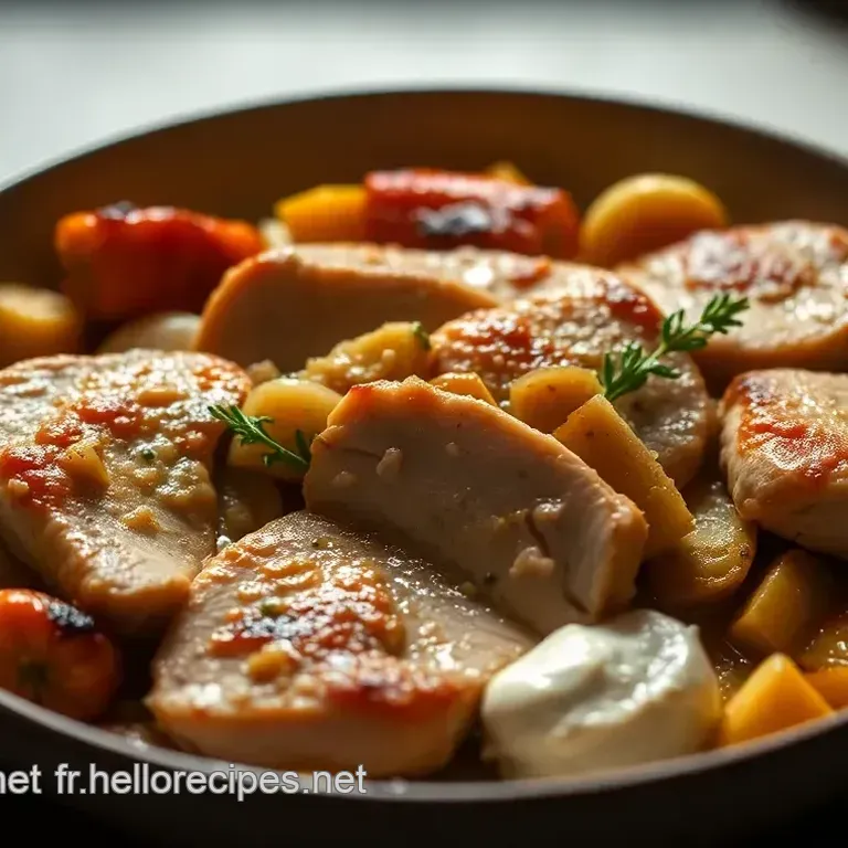 Poulet au Maroilles Facile: Le Plat Ch&#039 ti Réconfortant!