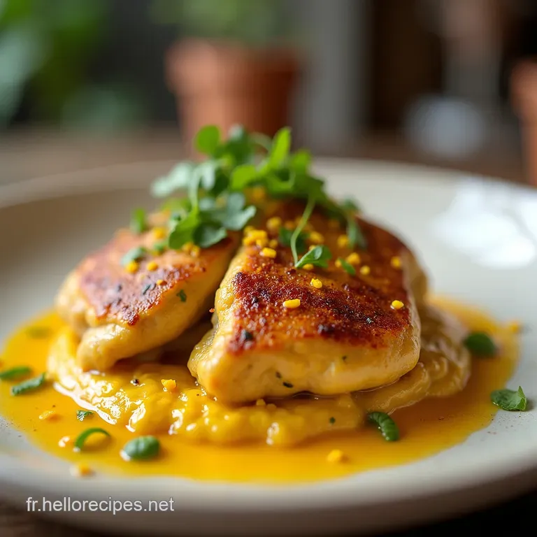 Poulet au Curry et Lait de Coco Recette Fondante et Facile