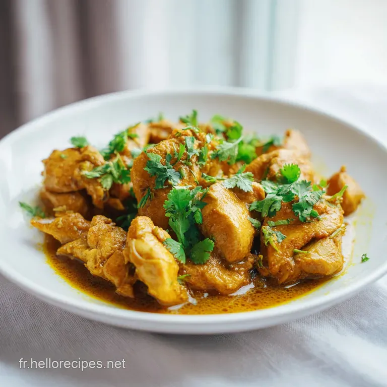 Poulet Curry Indien 2: Recette Traditionnelle