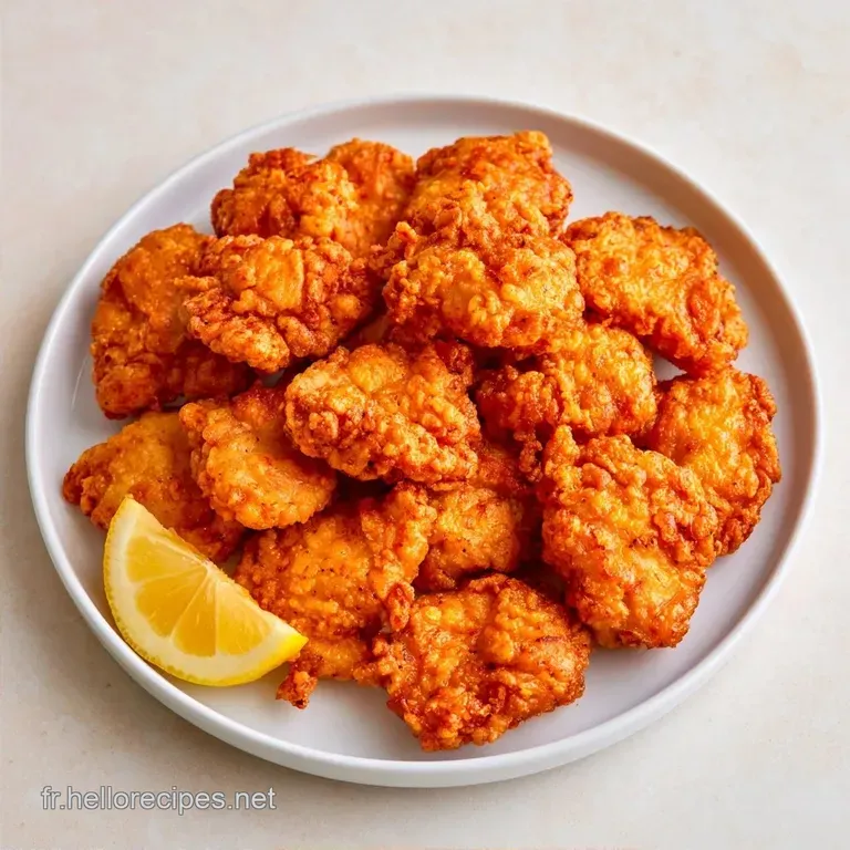Poulet Karaage Japonais Craquant