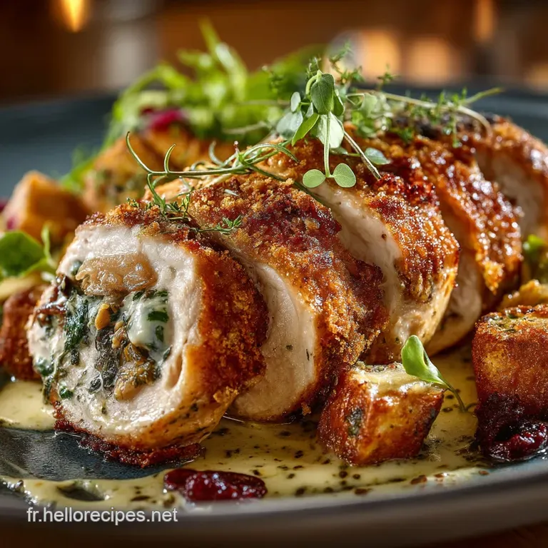 Le Poulet Rôti Classique Croustillant et Juteux comme à la Rôtisserie presentation