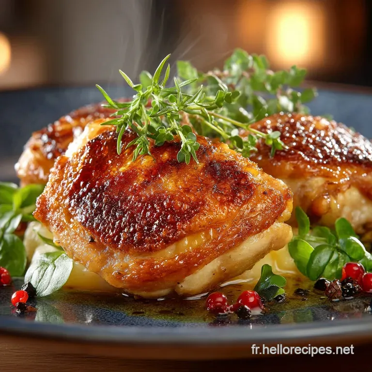 Le Poulet Rôti Classique Croustillant et Juteux comme à la Rôtisserie