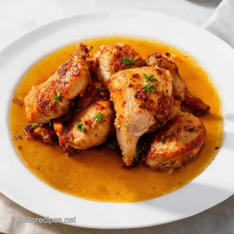 Poulet Rôti Parfait Cuisses Tendres et Croustillantes