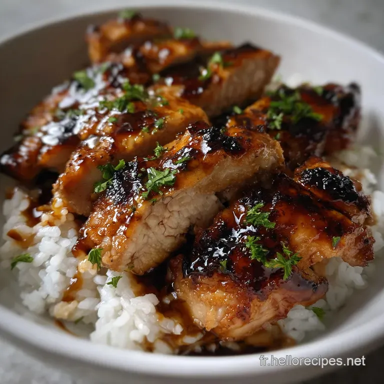 Poulet Teriyaki Parfait : Le Secret du Laquage