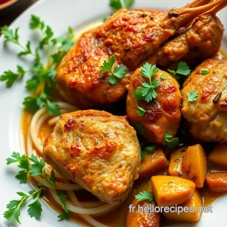 Poulet Tikka Maison - Facile et Délicieux presentation