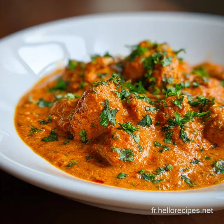 Poulet Tikka Masala Authentique