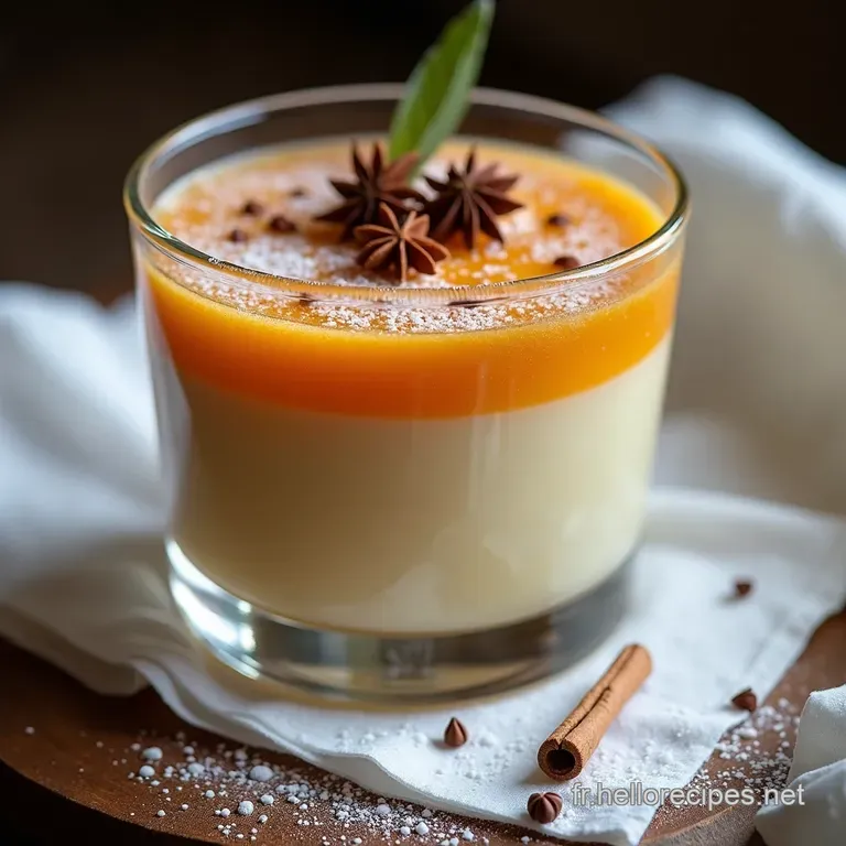 Le Punch de Noël Enneigé Crème de Fêtes aux Agrumes et Épices Douces