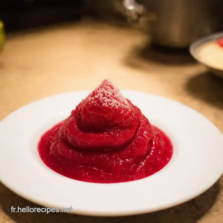 Pur&eacute;e De Framboise Parfaite Un &Eacute;clat D&eacute;t&eacute; Dans Votre Cuisine presentation