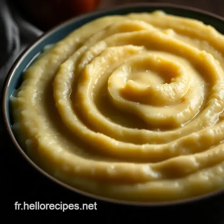 Purée de Patate Douce Crémeuse au Beurre et Épices presentation