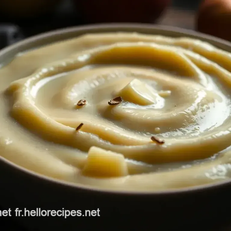 Purée Mousseline : La Recette Facile et Aérienne de Mamie