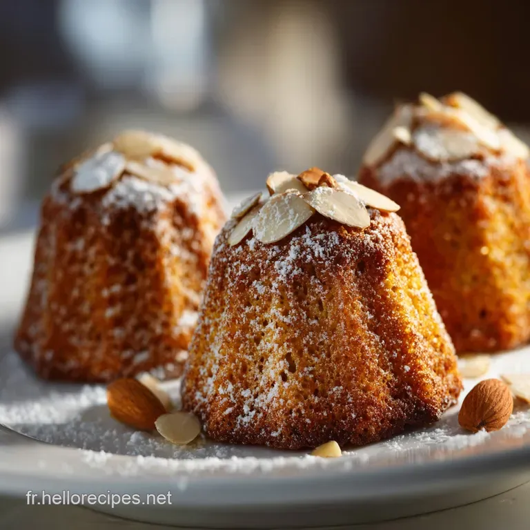 Pyramides Aux Amandes Moelleux Dorient Finition Parisienne presentation