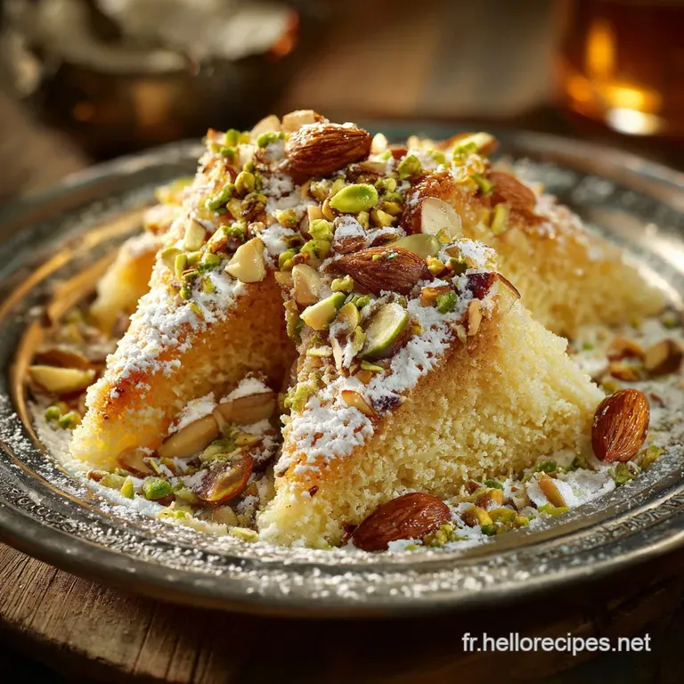 Pyramides Aux Amandes : L&eacute;l&eacute;gance Fondante Du Maghreb presentation