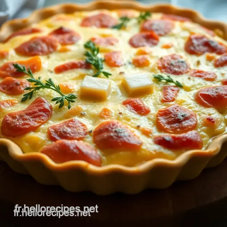 Quiche au Saumon : Une Délicieuse Évasion en Bretagne presentation