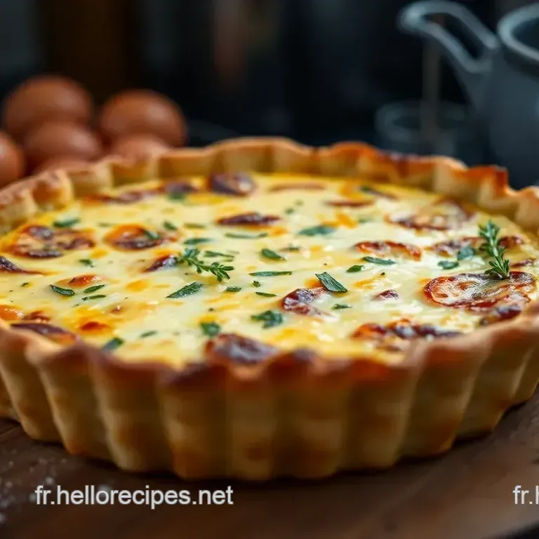 Ma Quiche au Thon et À L’Aneth : Simple et Délicieuse