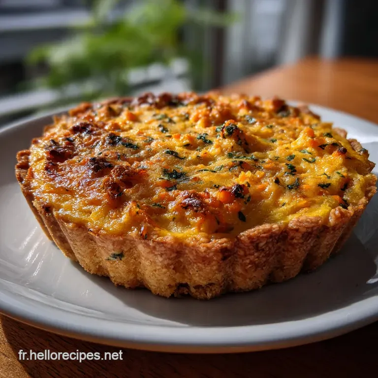 Quiche Aux Carottes Gouda Cumin Amour : Texture Soign&eacute;e