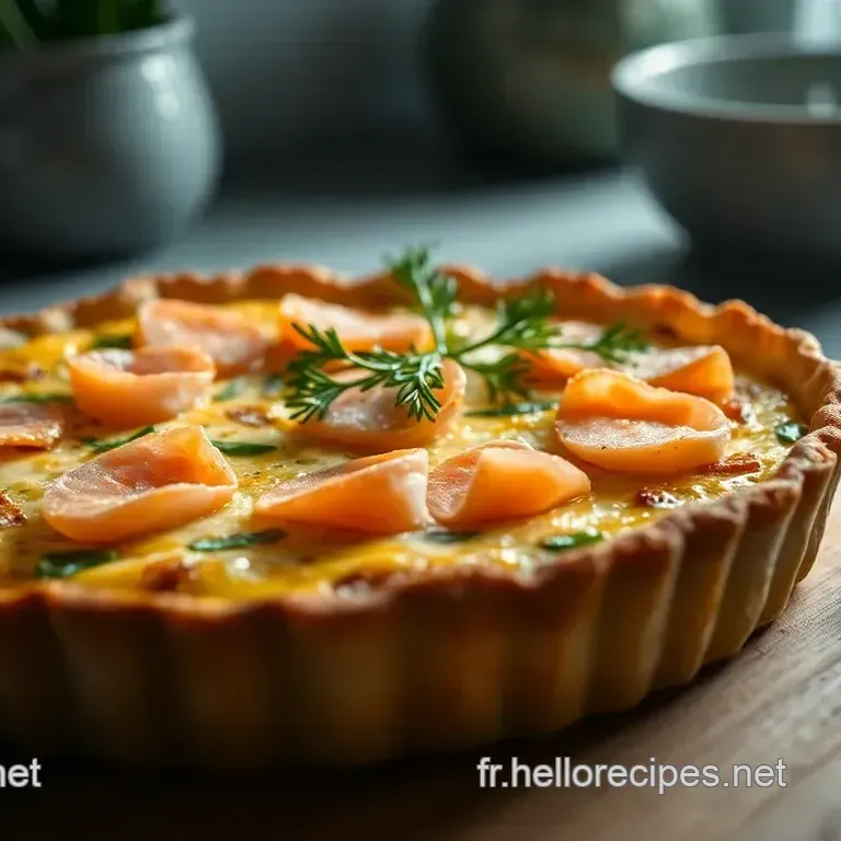 Quiche Épinard Saumon : Une Délicieuse Fusion entre Terres et Mers