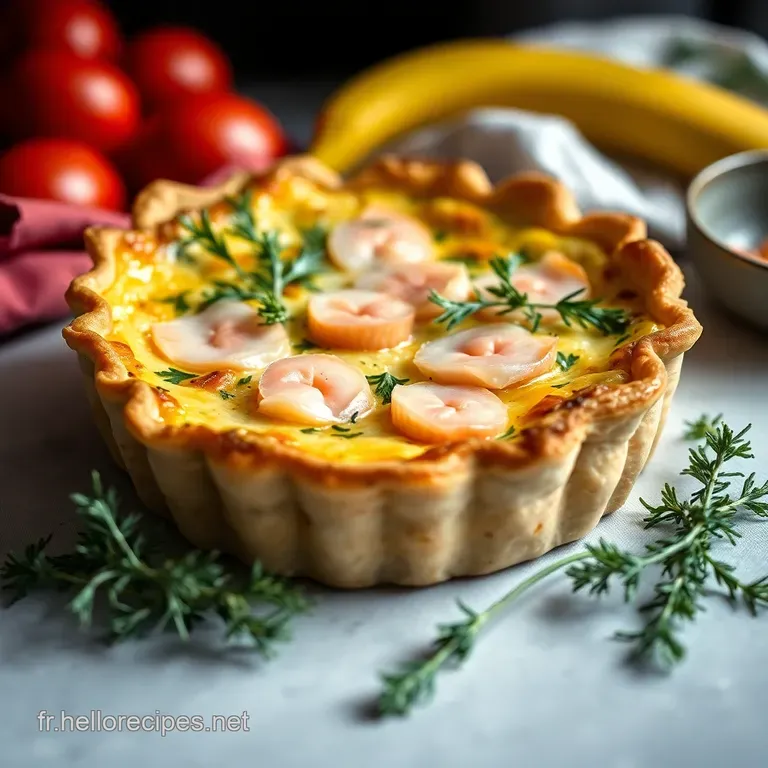 Quiche Épinards-Saumon un Air de Printemps