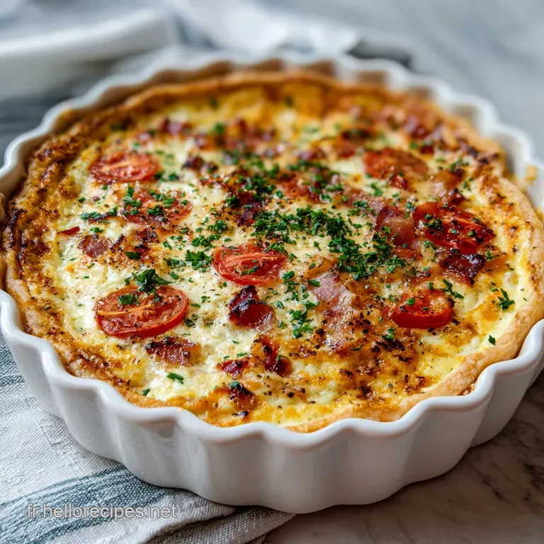 Quiche Lorraine Classique: Recette Traditionnelle