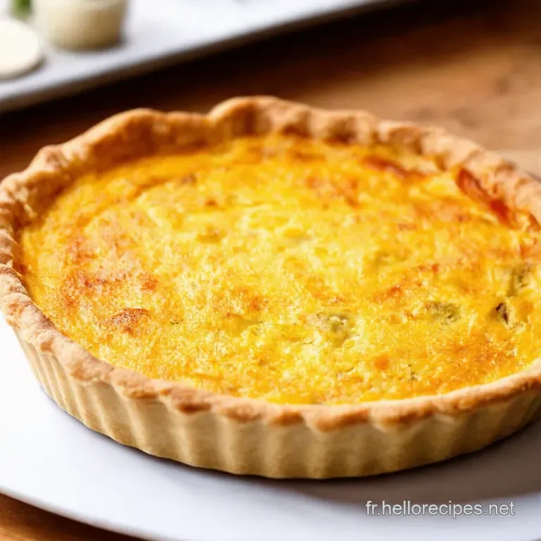 Quiche Poireaux La Classique presentation